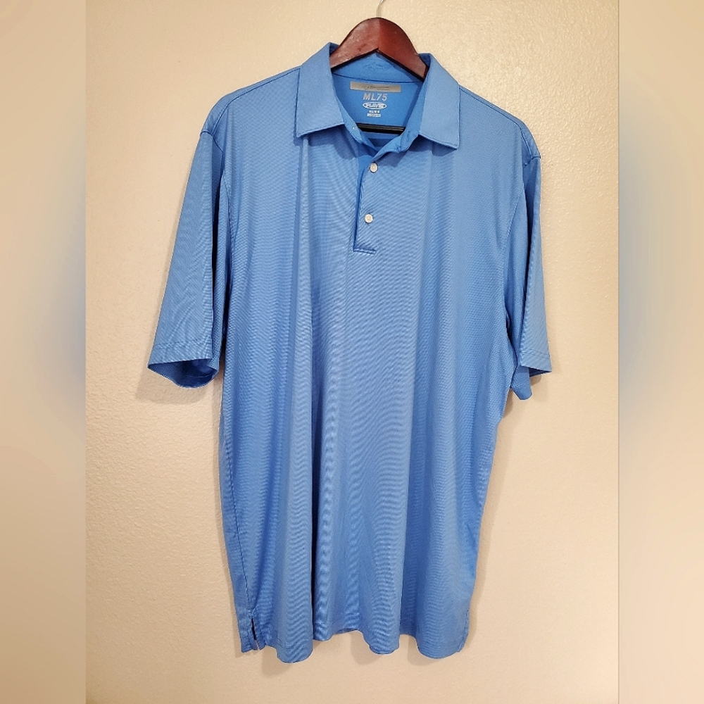 Greg Norman XL Blue Golf shirt